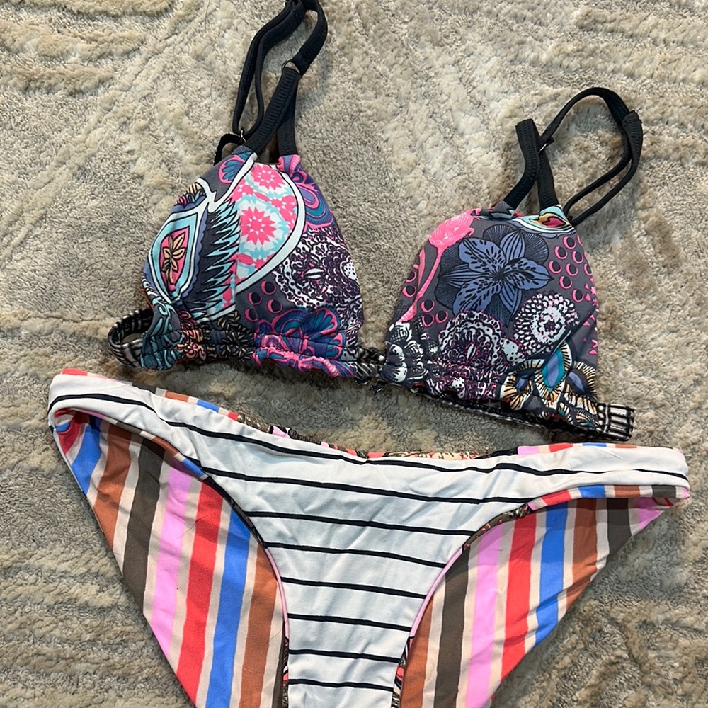 Maaji floral bikini top